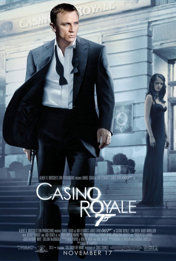 丹尼尔·克雷格首部 007 电影《007：大战皇家赌场》国粤英三语特效字幕 4K 蓝光极致完美收藏版